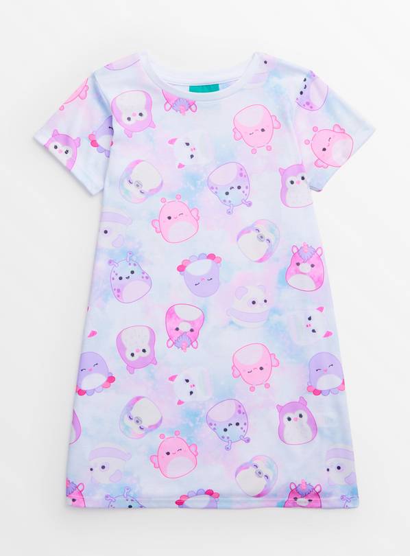 Squishmallows Pink Tie Dye Nightdress 5-6 years